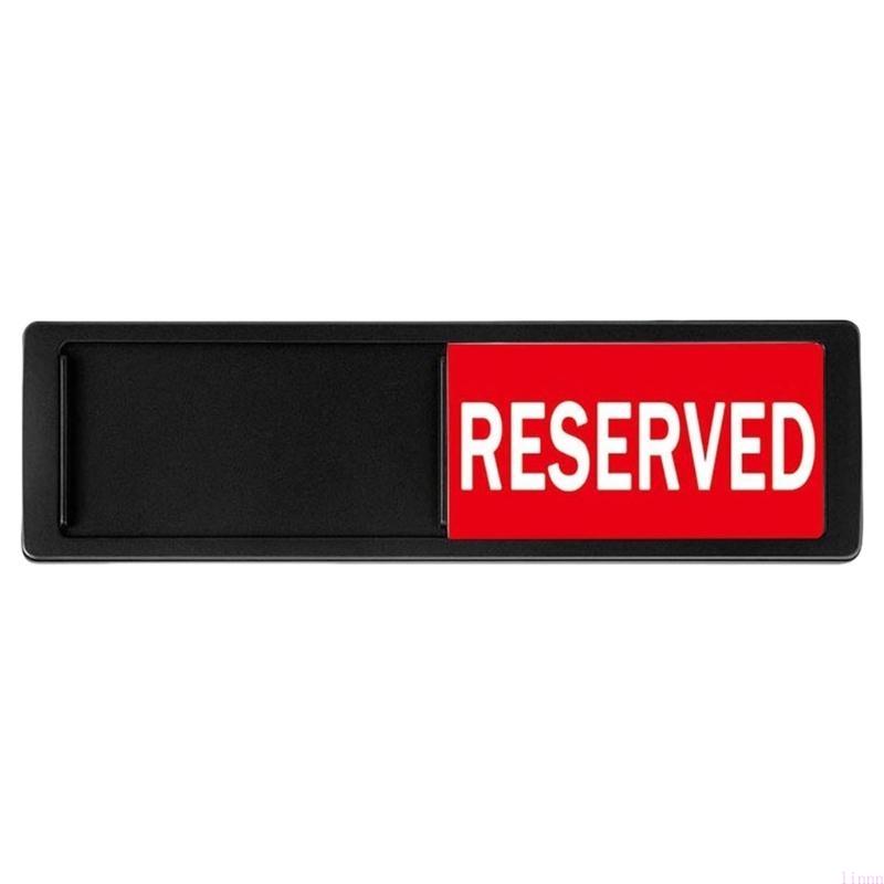 Office Door Signs Do Not Disturbs,Reserved/Available Sliders Sign Home Office Vacant Occupied Privacy Sliding Door Sign