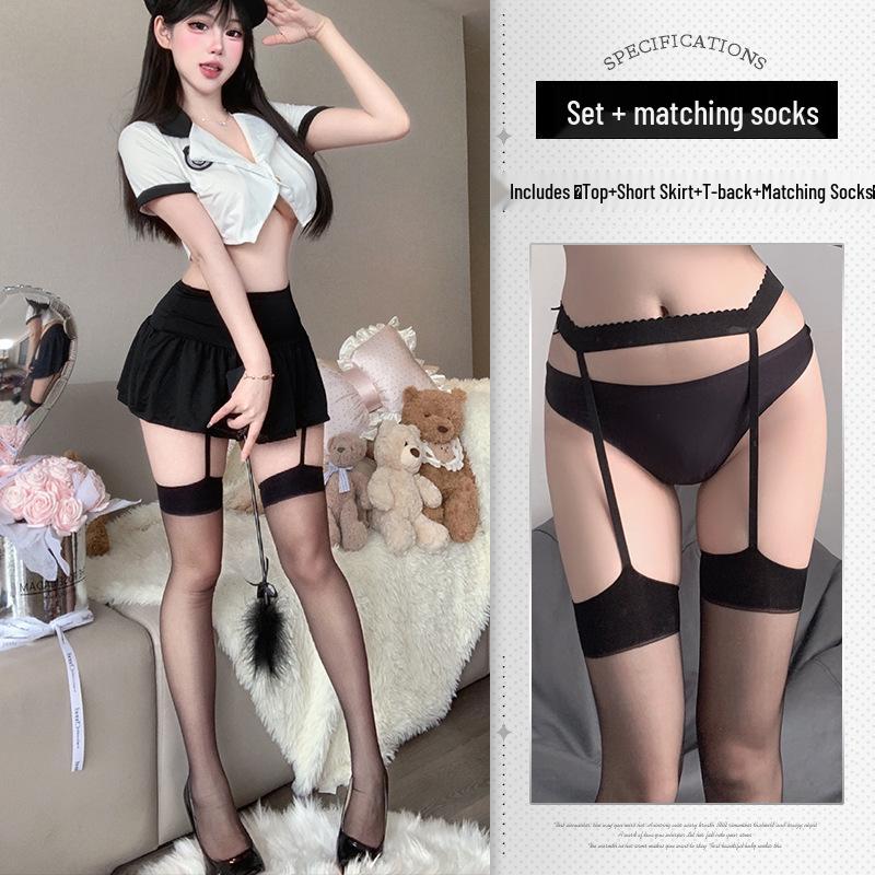 Sensual Quick-Release Lingerie Set for Women - Passionate Mature Style