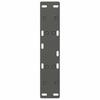 Vidaxl Coffee Table Legs, 2 Pcs, Anthracite, 30X(30-31) Cm, Steel