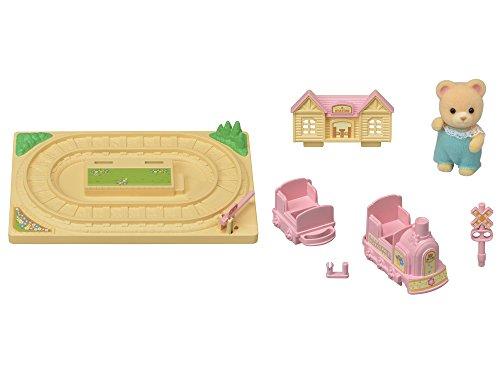 Sylvanian Families Kindergarten Play Set [Cute Train Set] S-65 ST Mark Certified Ages 3+ Toy Dollhouse Sylvanian Families Epoch Co., Ltd.