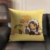 Loving Anime MMaid Sama Cushion Cover Natural Linen Organic Fabric DoubleSided Printing Sofa Home Decor Breathable