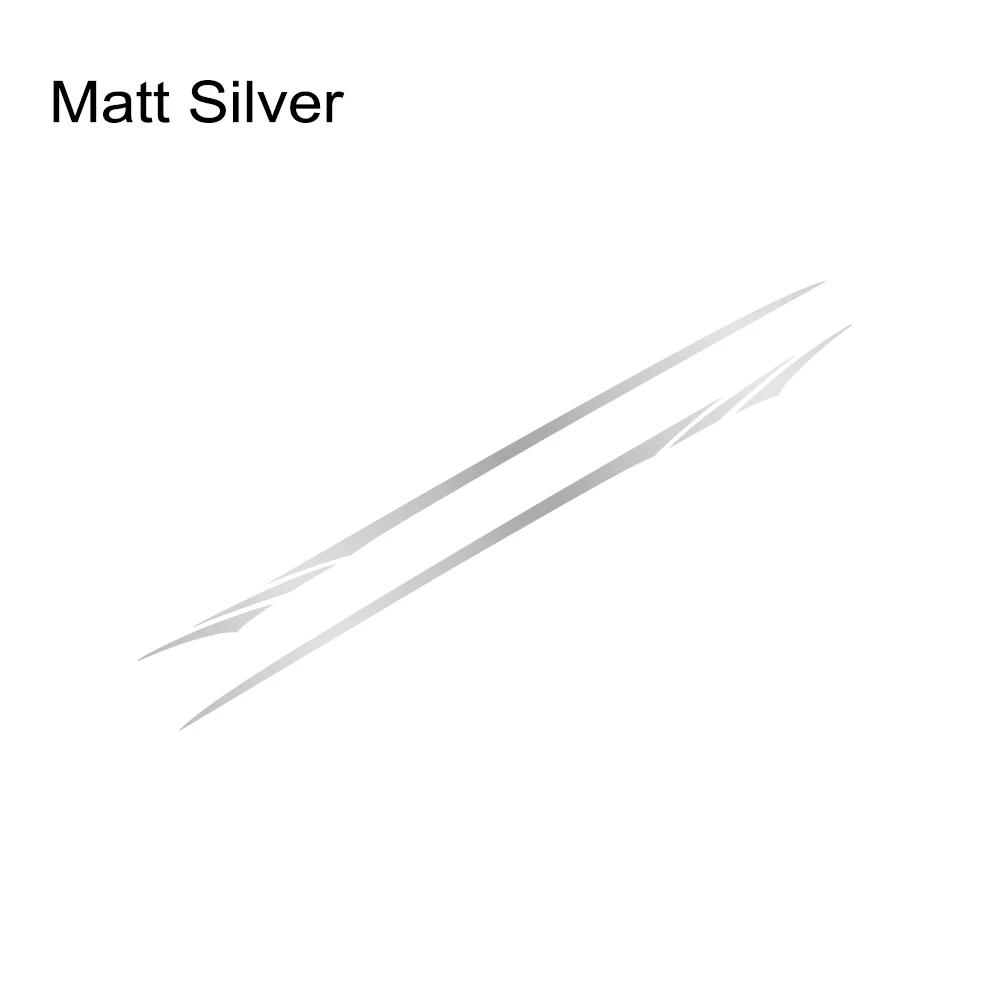 Für Opel Corsa C E F D 2 Stück Auto Seiten Tür Aufkleber Vinyl DIY Modifiziert Sport Racing Streifen Muster Aufkleber Fahrzeug Dekoration