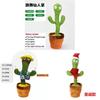 Dancing Cactus Plush Toy With Singing And Talking Features For Kids Entertainment