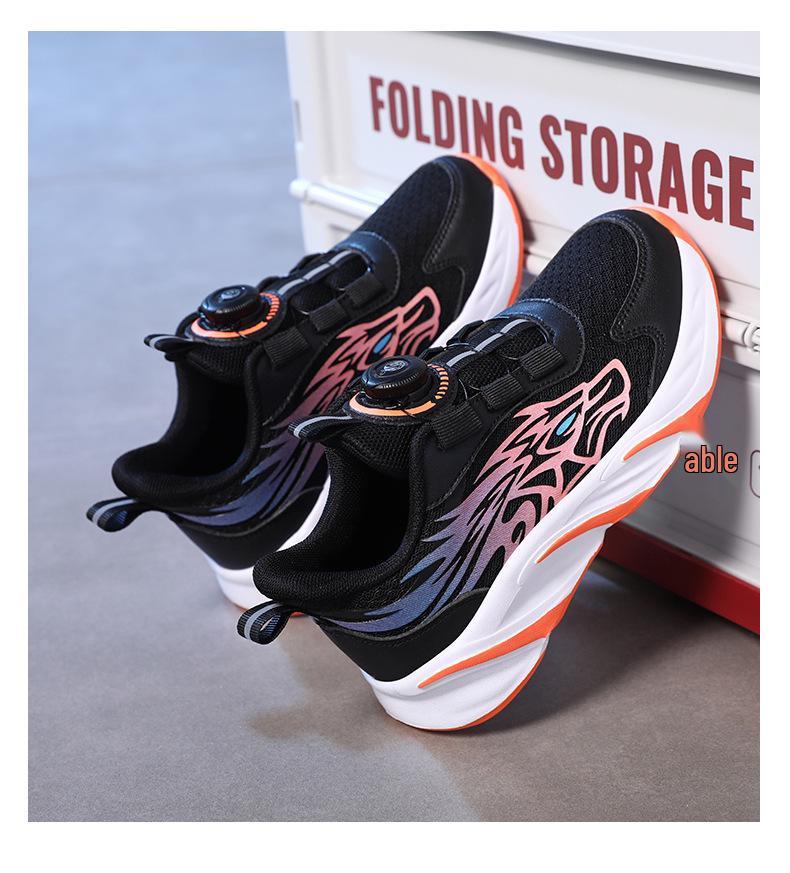 Breathable, Non-Slip Boys' Autumn Sports Shoes for Medium and Large Children
