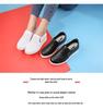 Genuine Soft Leather Slip-On Height-Boost Sneakers - Breathable Casual Women's Shoes, Korean Style for Spring & Autumn
