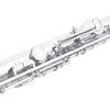 16-Hole Flute, Suitable for Home, Outdoor, and School Use, Student Flute, Beginner Flute (White)