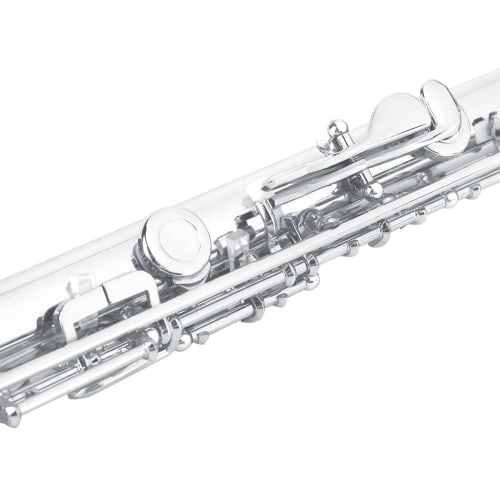 16-Hole Flute, Suitable for Home, Outdoor, and School Use, Student Flute, Beginner Flute (White)