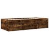 VidaXL Lit avec tiroirs et matelas 90x200 cm bois massif de pin, meuble de chambre à coucher, lit en bois, lit avec tiroir, 3281907
