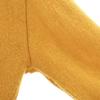 Vintage 70s Long Sleeve V Neck Cardigan Mustard Button Remake Men's Used