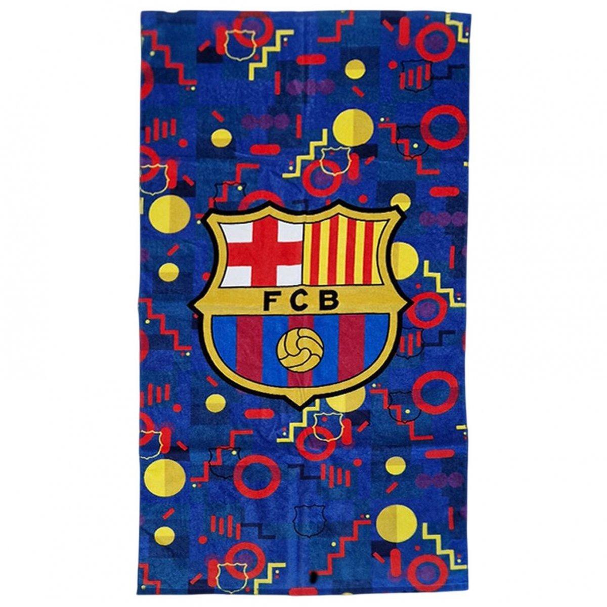 FC Barcelona toalla de playa 100x180 cm toalla de playa microfibra 118877 multicolor