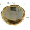 Braided Chignon Hair Bun Dancer Hair Cover Donut Hair Pieces Scrunchies Hair Bun Wig Clips Updo Wedding Party for Women