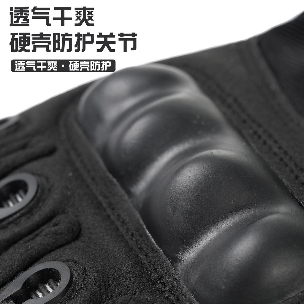 Tactical Outdoor Half Finger Gloves Men's Protective Training Cycling Sports Non-slip and Wear-resistant Half Finger