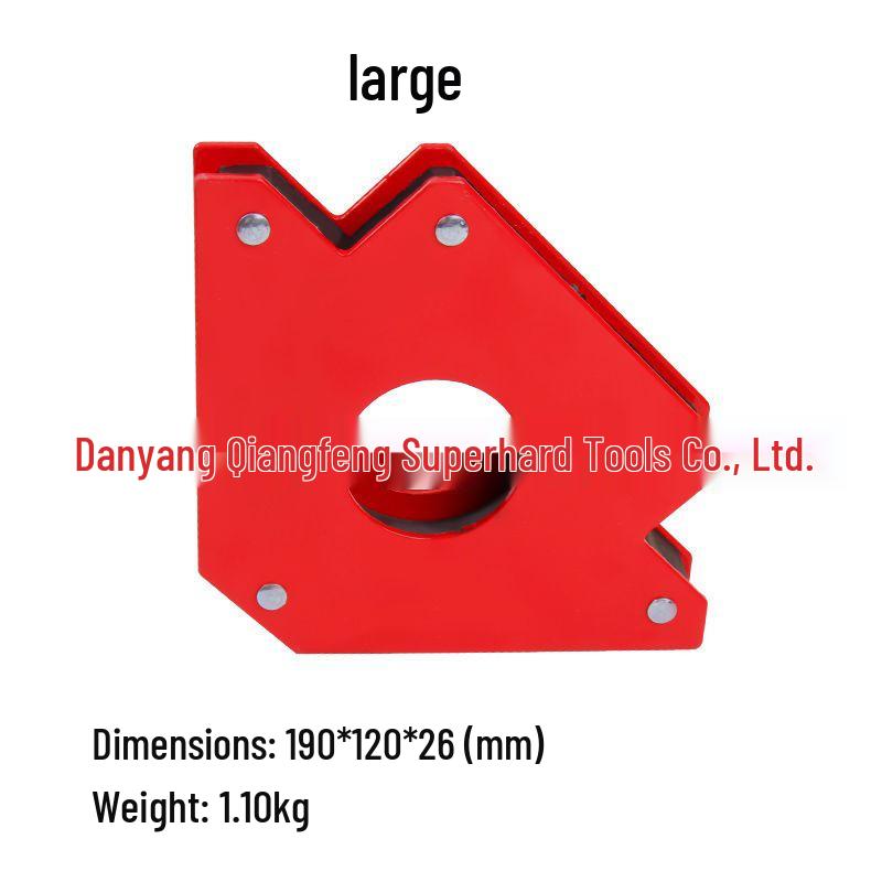 6-Piece Welding Angle Positioner Set with Triangle Ground Clamp