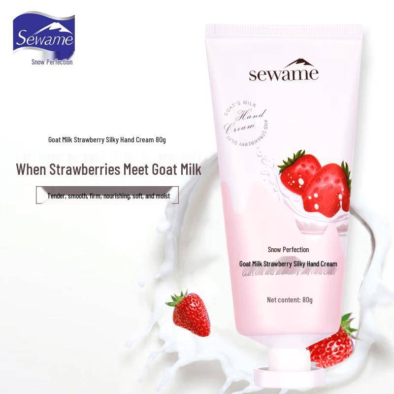 SWANME Goat Milk Strawberry Hand Cream