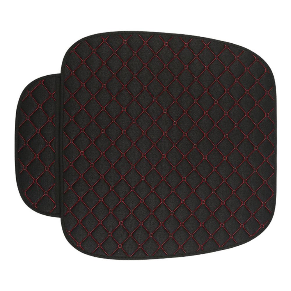Car Seat Cover Flax Four Seasons Front Cushion Breathable Protector Mat Pad