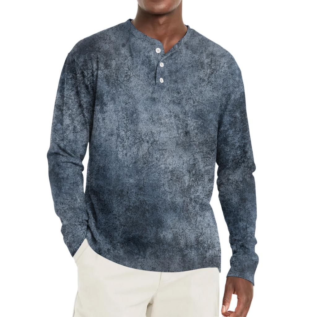 Men's Loose Casual  Long-sleeved Lapel Zip-up Hoodie