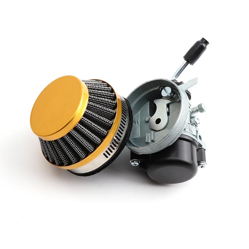 19mm Carb Carburetor 58mm Air Filter For 50 60 80cc Motorized Bicycle 47cc 49cc 2-Stroke Engine Mini Moto Pocket Bike ATV Quad