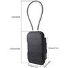 Combination Lock Portable Safe Box Large Capacity Waterproof Design Travel Safe Box Durable Anti-Pry Waterproof Safe Box