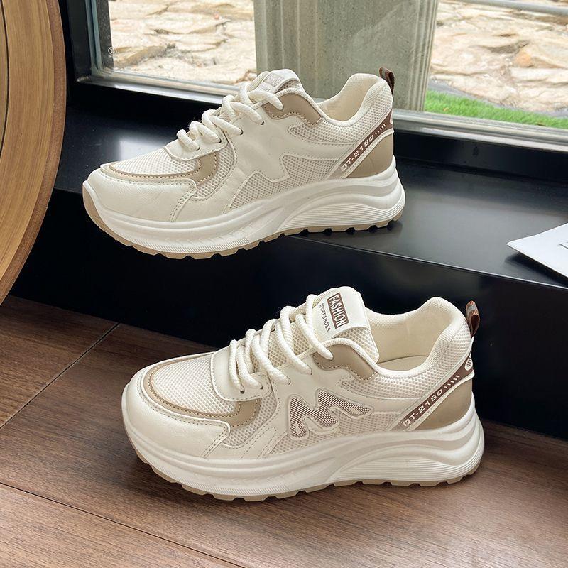 Spring and summer dad shoes autumn and winter new thick-soled heightening casual shoes sports shoes running sports shoes