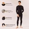 Jingcheng Men's Pure Cotton Thermal Underwear Set