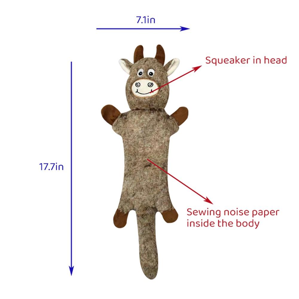 Köpek Gıcırtılı Çiğneme Oyuncağı Yumuşak İnteraktif Evcil Hayvan Oyuncakları Köpek Dişleri Gıcırdatma Oyuncağı