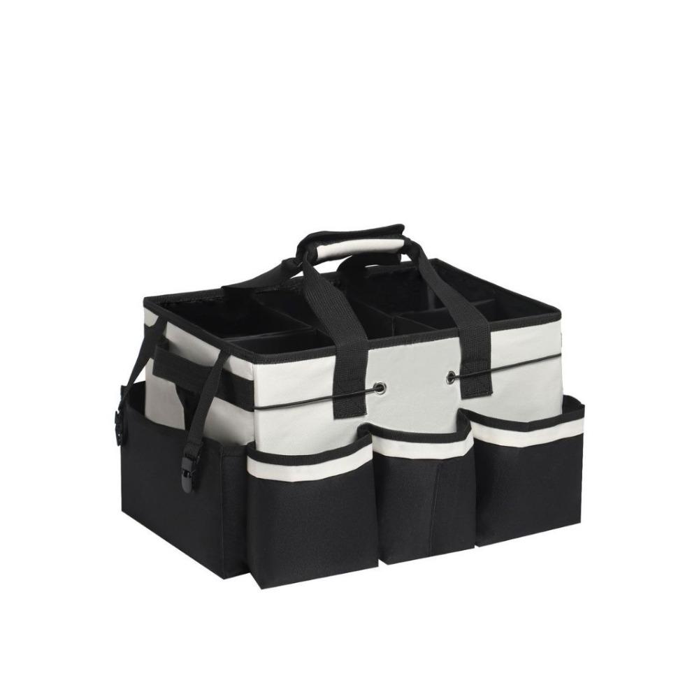 Large‑Capacity Oxford Cloth Tool Storage Bag Multifunctional Portable Cleaning Handbag Work Accessories