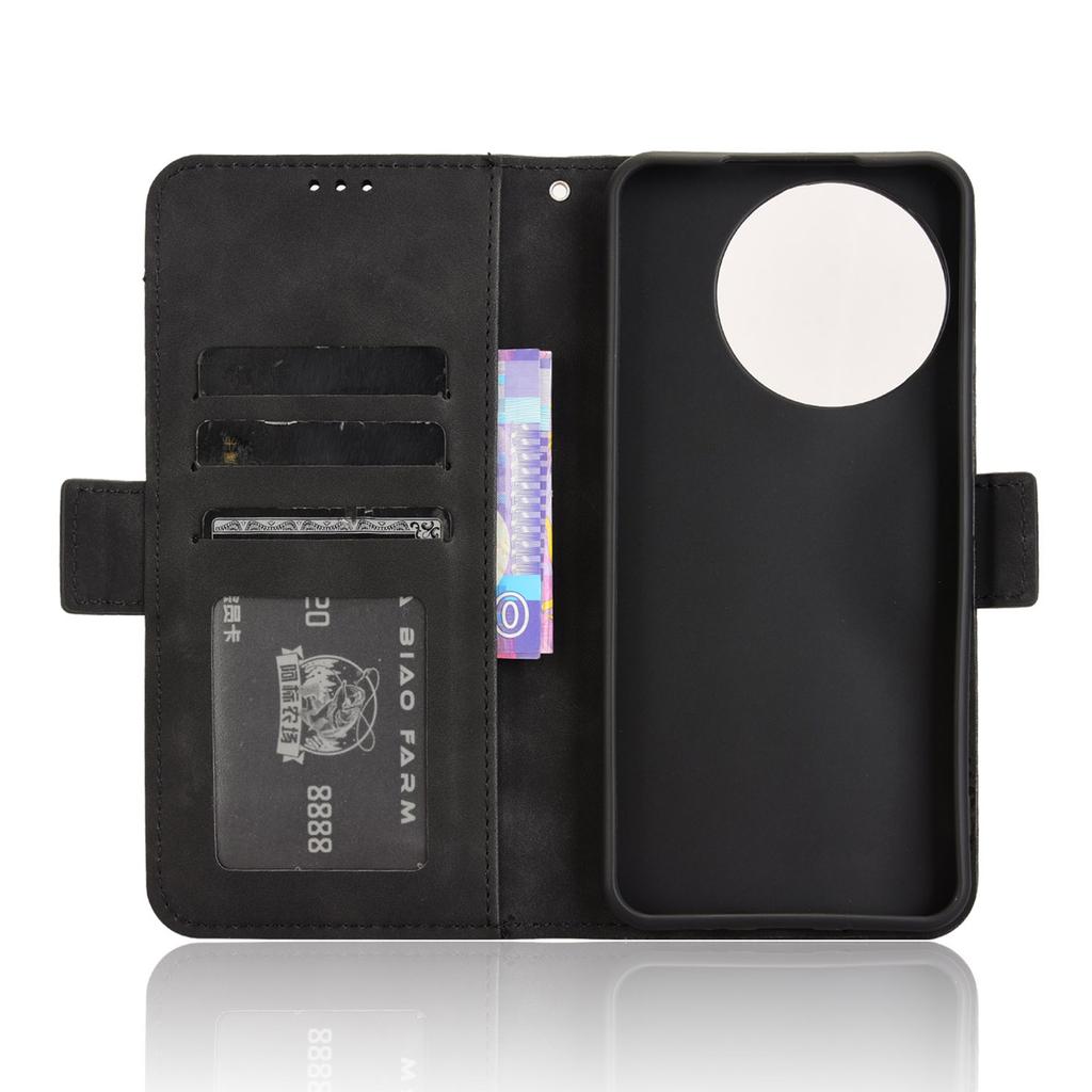 Para TECNO Spark 30 Pro 4G KL7 Capa de couro para telefone com vários slots para cartão