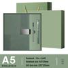 Custom Logo Soft Leather Notebook & Thermos Gift Set - Souvenir Diary Journal