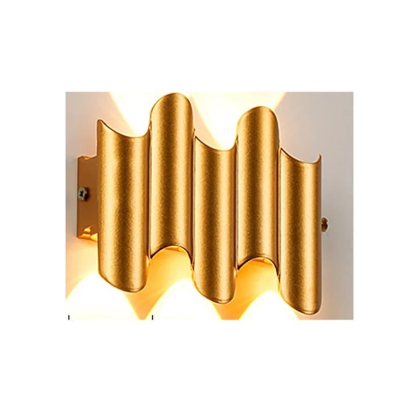 LED nástěnné svítidlo vnitřní a venkovní IP65 Vodotěsné Moderní minimalistický styl 3W/5W/7W žárovky Hliníkové verandové zahradní osvětlení