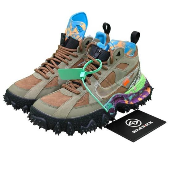 

Nike Air Terra Forma Архео Коричневый DQ1615-200 EU 42 зелёный/серый