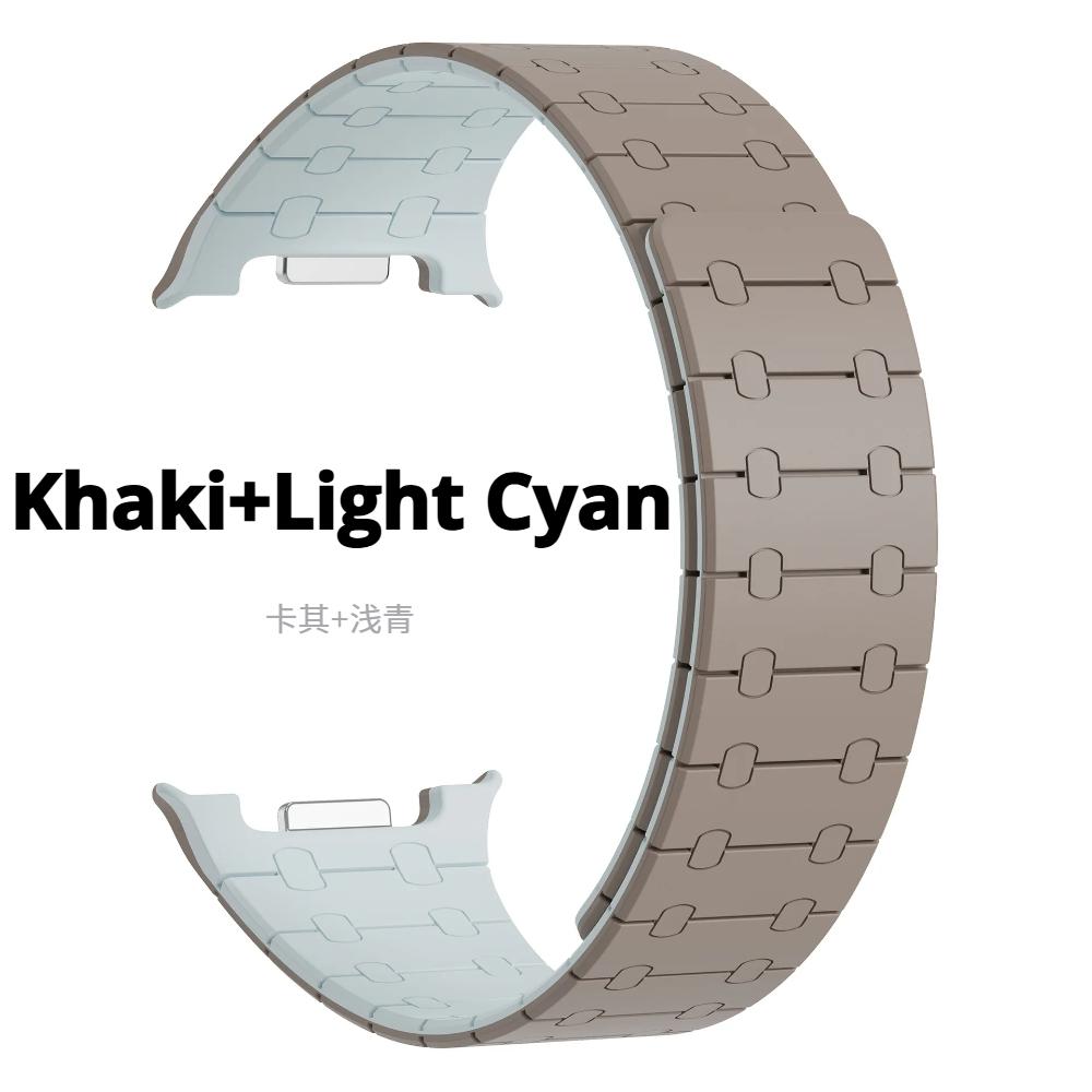 Brățară magnetică tip buclă pentru Samsung Galaxy Watch 8 Classic 46mm Curea sport din silicon pentru Watch 8 40mm 44mm Fără spații Capăt curbat