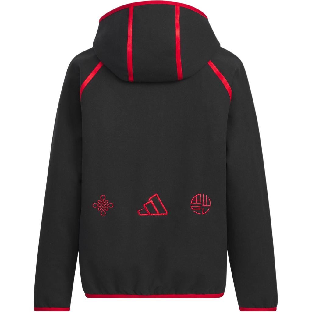 Adidas Grade School Jackets Hooded Moderate JN4375