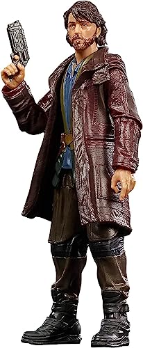 STAR WARS The Black Series Cassian Andor & B2EMO 6-Inch Scale Action Figure Set by Hasbro A Pulse Con Exclusive F5537 Multicolored Collectable Ages 4