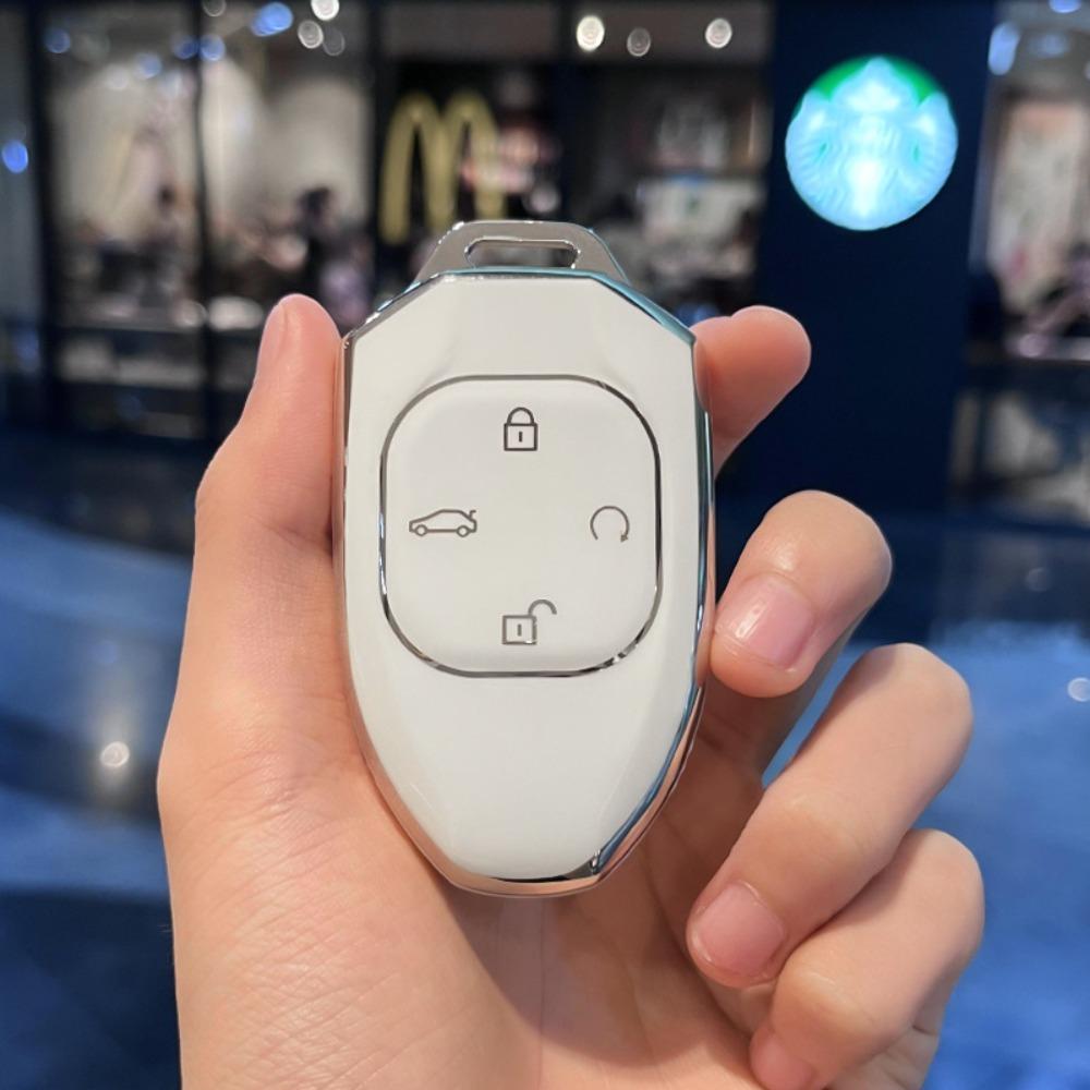 Aluminum Alloy Full Protection Key Cover for GAC Trumpchi M8 Master Shadow Panther E9 Shadow Cool GS3 Shadow Speed