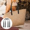 2pcs 50cm Leather Shoulder Bag Strap Sew On Purse Handles Replacement for Women Crochet Bags Handbag Belt DIY Accessories