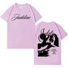 Singer Judeline Tide Album 2026 Tees Unisexs Womens Vintage Style High Quality Tshirts Shortsleeved Y2K Cotton Tshirts Streetwear