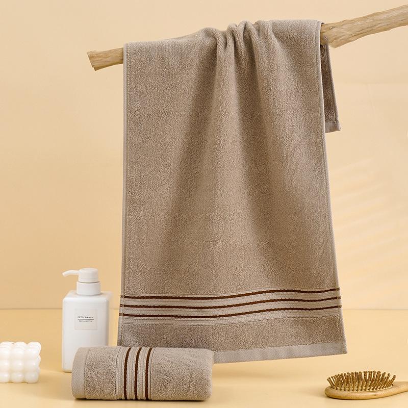 Högkvalitativ Broderad Absorberande Ansikts- och Badlakan i Ren Bomull för Vuxna