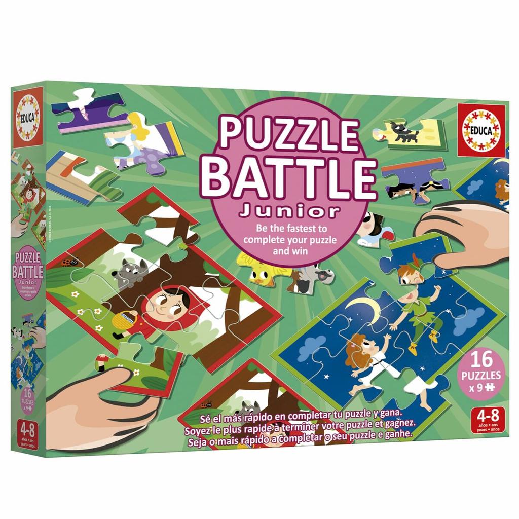 Puzzle Educa Battle Jr Contes 16 Pieces