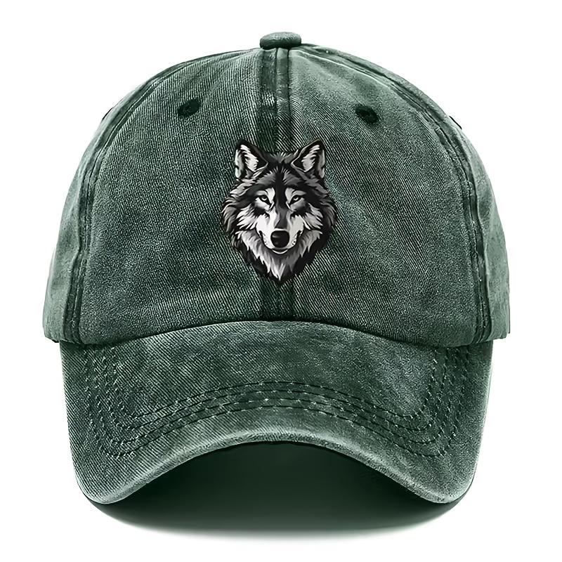 Pc WolfCompatible DAD Hat with Wolf Ear Design Adjustable Strap Breathable Cap Suitable for Outdoor Costume Parties Them