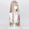 LAOBAO Viper Cosplay Wig - Blonde Long Straight Hair - Heat Resistant - Costume Wig for Disguise, Parties, Festivals, Halloween, Fancy Dress (Viper)