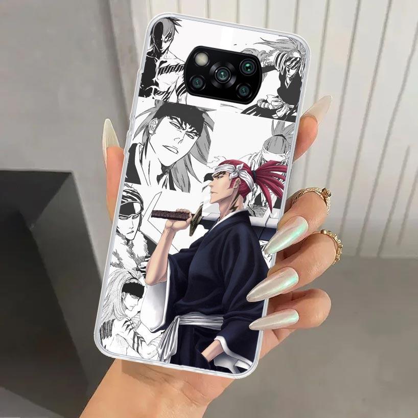 Ichigo Kenpachi Bleach Anime Phone Case for Xiaomi Poco X5 X6 X7 Pro F7 Ultra M7 Redmi 15 15C 13 13C 12 12C 10 10A 10C 9 9A 9C 9 Redmi 9