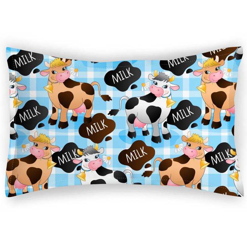 Mr. Bag Chinese Style Cow Shading Pillowcase Children's Cartoon Pillowcase Digital Printed Pillowcase