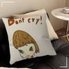Art Y-Yoshitomos cool Nara   Personalized Pillow Dust Cover Bedroom Kids Party Decoration Pillowcase Birthday Children Gift