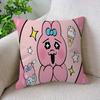 Popular Cute O-Opanchu U-Usagi Cushion Cover Decorative Pillow Sofa Home Decor Case Pillow Cases