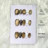 Trending Handmade Cat Eye Nail Art: Luxurious, Eye-Catching, High-End, Light-whitening Blocks, Celebrity Style Stickers