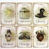 Mystic Journey Oracle Mystic Fortune Oracle Deck~ 44 de cărți Oracle 10,4*7,3 cm
