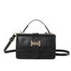 Chic Casual French Style Small Shoulder Bag In Black White Magenta Blue Yellow