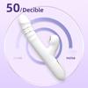 Dildo Vibrante con Movimento Spingente con molteplici modalità di vibrazione/succhiamento, Giocattoli Sessuali Multifunzione Impermeabili Spingenti, con Leccata