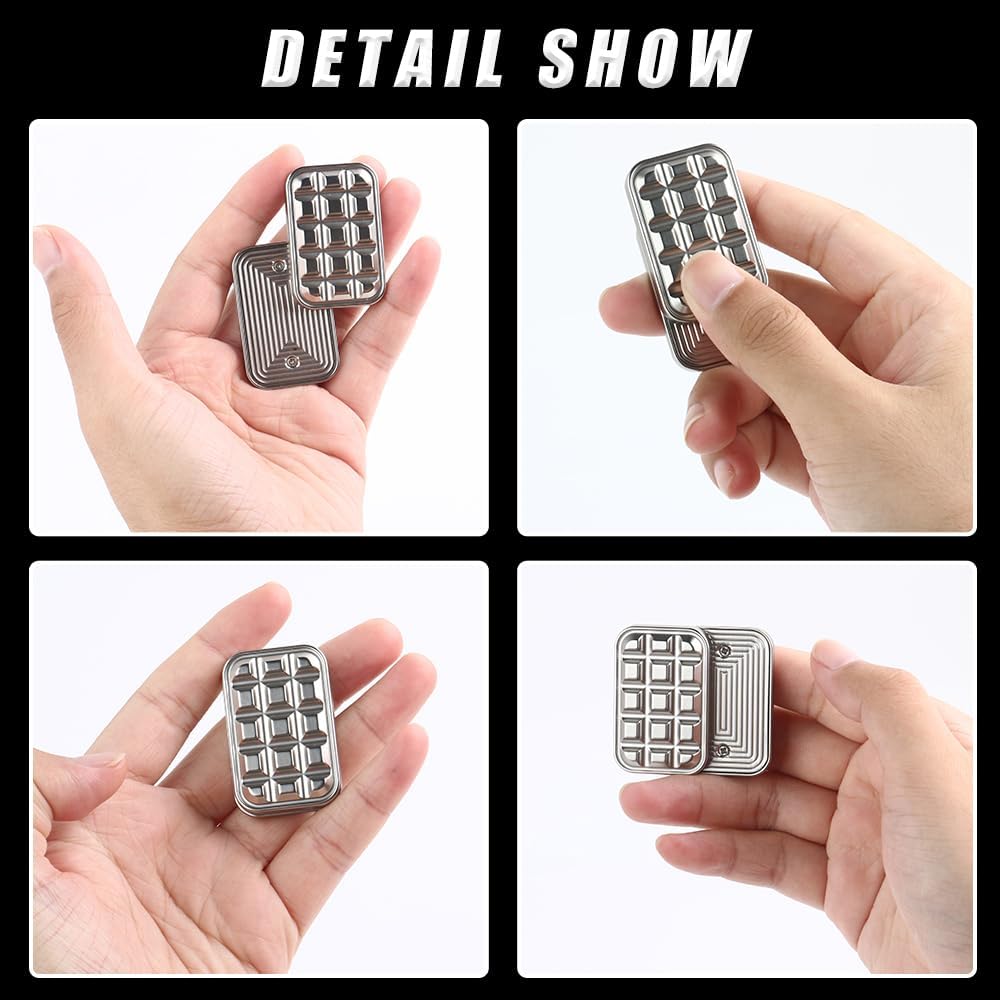 Jouet magnétique anti-stress en métal, anti-anxiété et anti-TDAH, idéal comme cadeau.