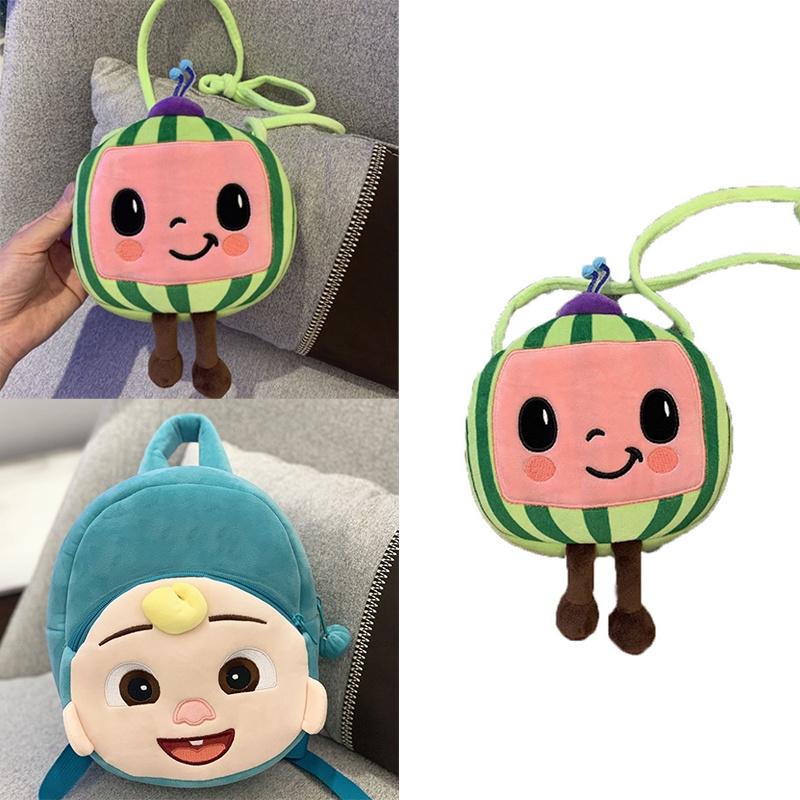 Cute Cocomelon Plush Toddler Backpack For Kids Of All Ages Perfect School Bag!
